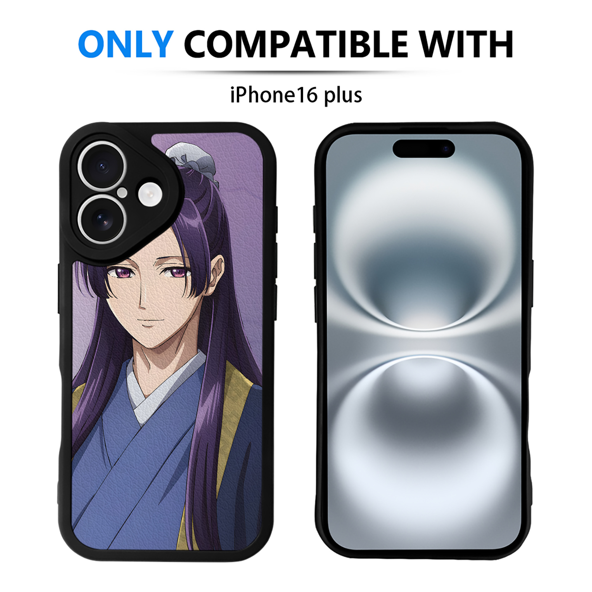 薬屋のひとりごと The Apothecary Diaries 【iPhone 16シリーズ対応】シリコンスマホケース（レザー調） 材質：シリコン